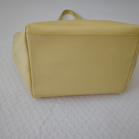 Coach Crossgrain Leather Taxi Zip Top Tote Shoulder Bag - Picture 5 of 11